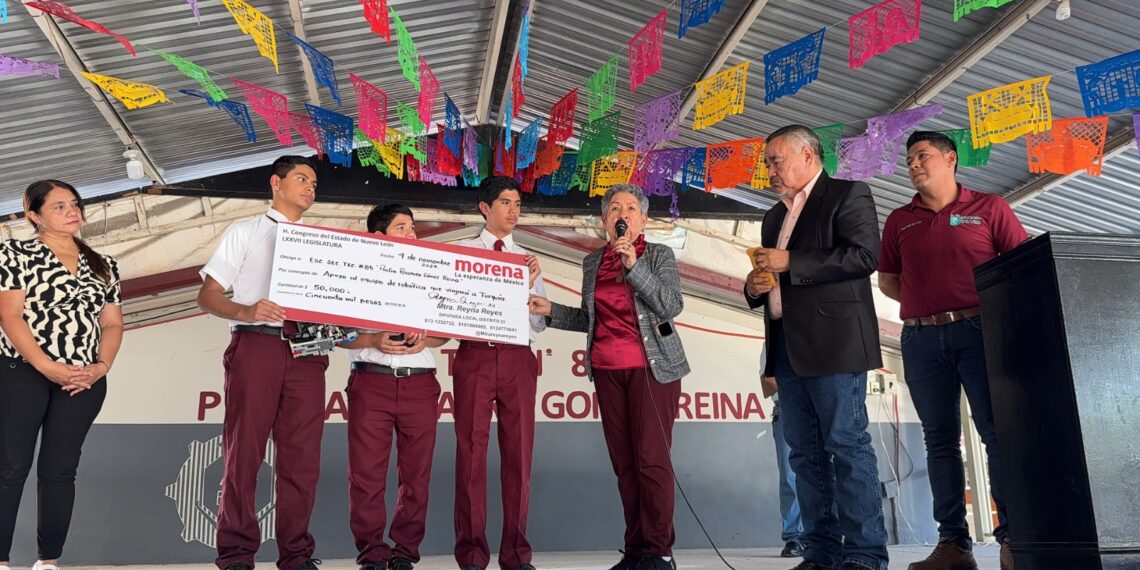 Se suma diputada en apoyo a jóvenes que irán al mundial de robótica