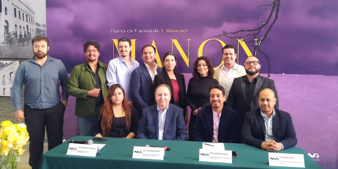 Exhibirán la ópera Manon en el Teatro de la Ciudad