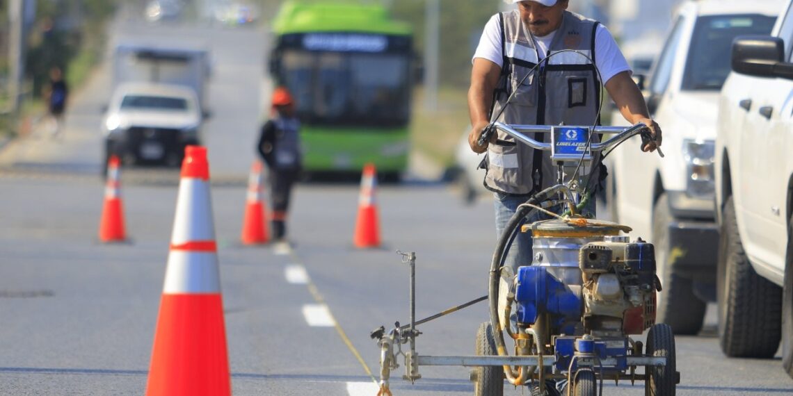 Gobierno de Guadalupe optimiza tránsito en Ruiz Cortines y Dulces Nombres