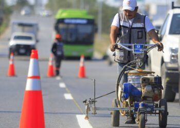 Gobierno de Guadalupe optimiza tránsito en Ruiz Cortines y Dulces Nombres