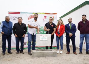 Inicia en Ciénega de Flores construcción de nueva base de Protección Civil y Bomberos