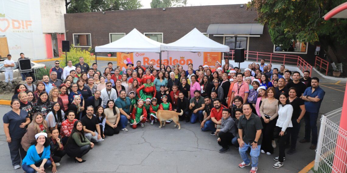 DIF Nuevo León lleva alegría con el Regaleón 2024