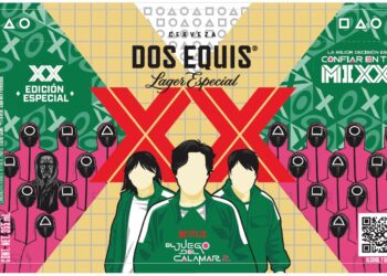 Dos Equis y El Juego del Calamar lanzan edición limitada de latas temáticas