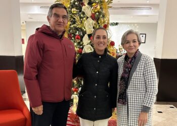 Claudia Sheinbaum llega a Nuevo Laredo para encabezar actividades oficiales