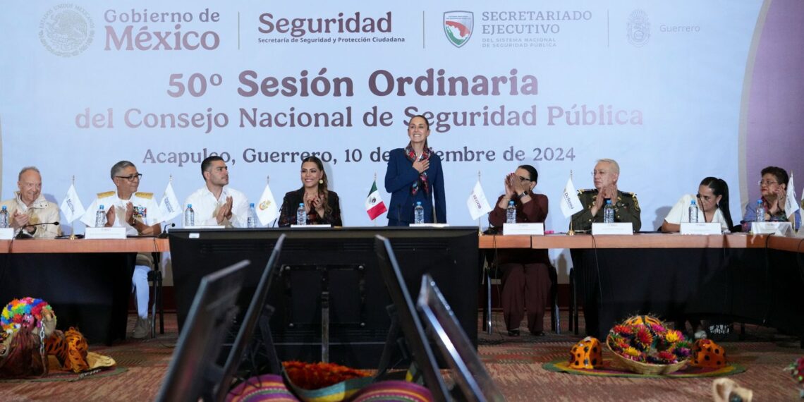 Claudia Sheinbaum llama a gobernadores a coordinarse por la seguridad del país