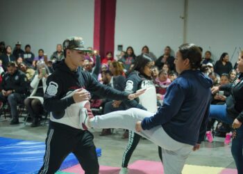 Alcalde Manuel Guerra refuerza lucha contra la violencia con defensa personal