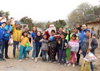“Checotón” llega a García previo a la Navidad