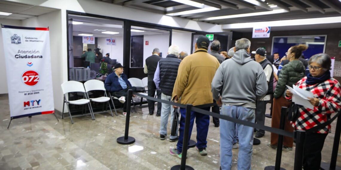 Monterrey recauda 14 MDP de impuesto predial en un día