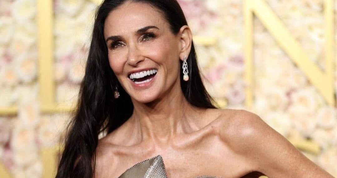 Demi Moore triunfa en los Globos de Oro con La Sustancia