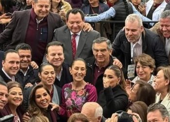 Américo asiste al Informe de 100 días de Claudia Sheinbaum