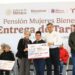 Entrega Américo Villarreal Tarjetas del Programa “Mujeres Pensión Bienestar“