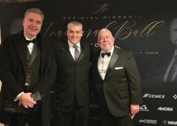 Waldo Fernández acude al Hispanic Inaugural Ball