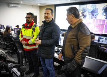 Supervisa alcalde desde el C4 programa municipal de atención por bajas temperaturas