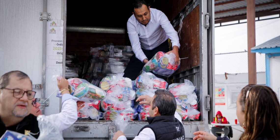 DIF Tamaulipas entrega alimento a más de 2,800 migrantes