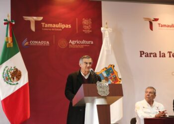 Firman histórico acuerdo para tecnificar el Distrito de Riego 026 en Tamaulipas con inversión de 4,100 MDP
