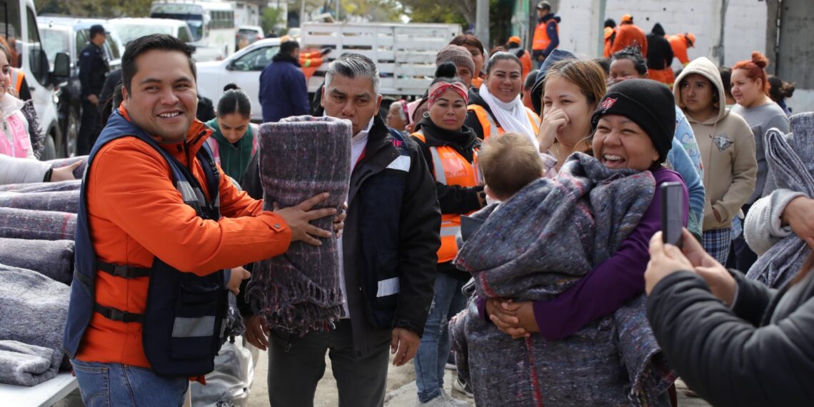 Secretaría de Participación Ciudadana continúa con apoyos en Operativo Carrusel ante frente frío