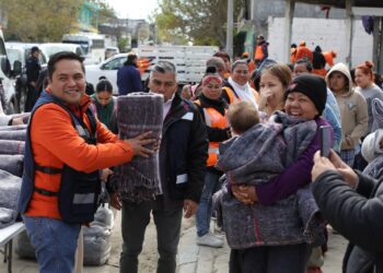 Secretaría de Participación Ciudadana continúa con apoyos en Operativo Carrusel ante frente frío