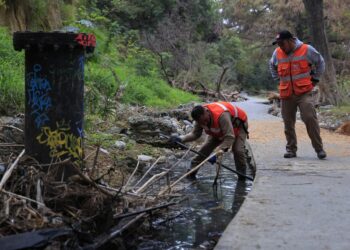 Atiende Guadalupe problemática de descargas en Río La Silla