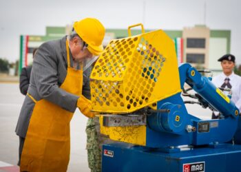 Participa Secretario General de Gobierno en la destrucción de armamento decomisado