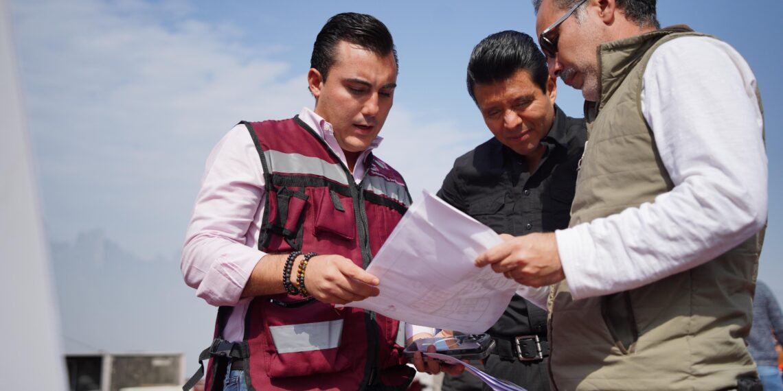 Manuel Guerra Cavazos cumple su compromiso: Inicia construcción del C4i en García