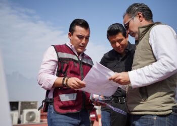 Manuel Guerra Cavazos cumple su compromiso: Inicia construcción del C4i en García