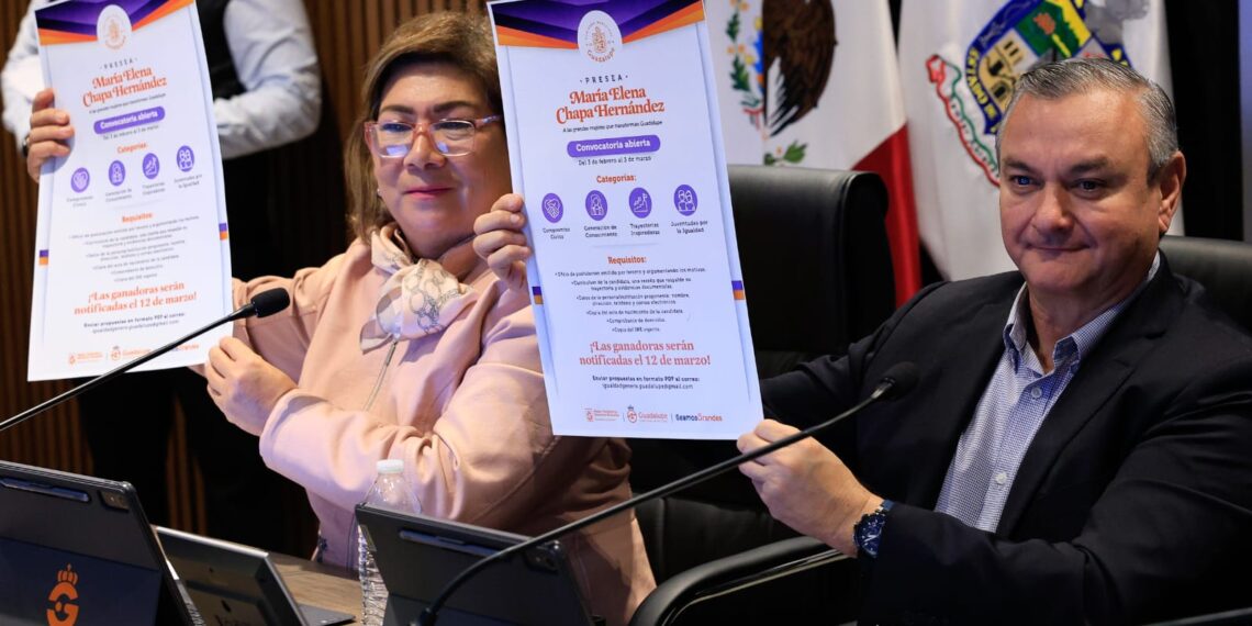 Reconocerán a mujeres ejemplares de Guadalupe con la presea ”María Elena Chapa”