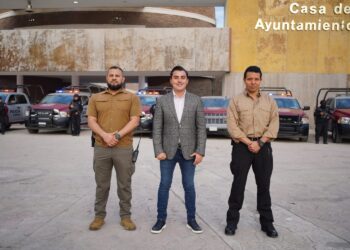 Manuel Guerra Cavazos refuerza la vigilancia con 8 unidades nuevas en García