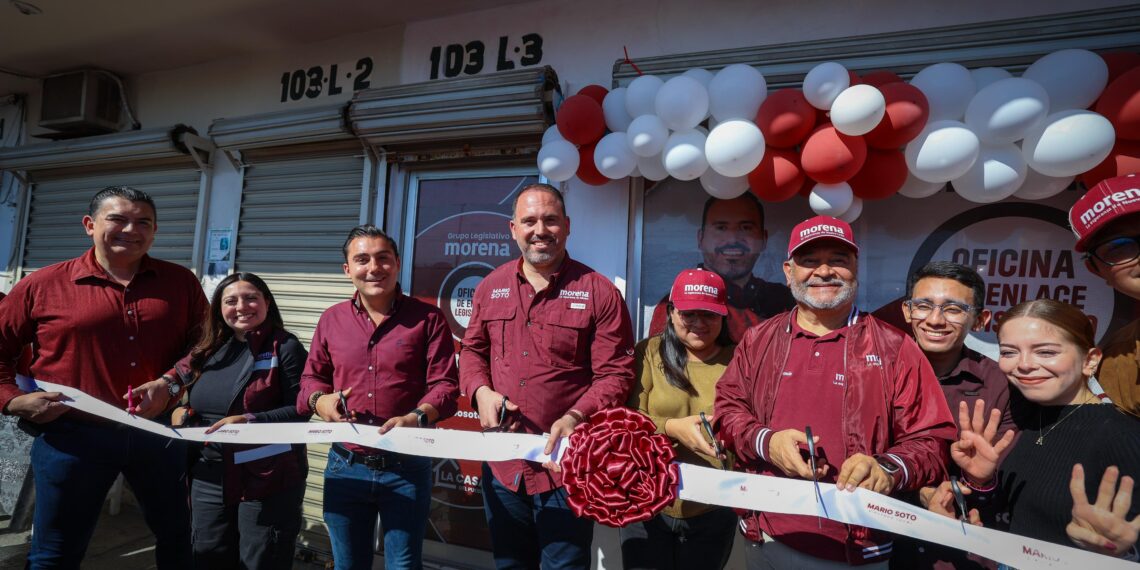 Mario Soto inaugura oficina de enlace ciudadano en García