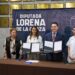 Lorena de la Garza firma convenio con la Escuela de Enfermería de Monterrey
