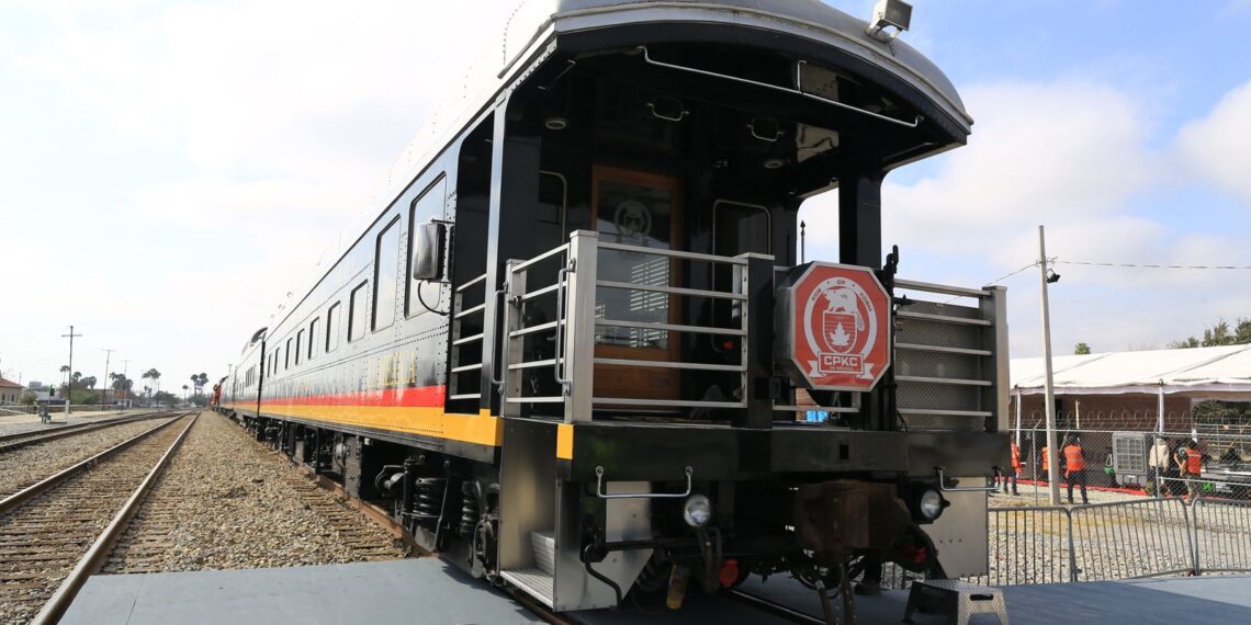 Inauguran Américo Villarreal, SICT y CPKC el puente ferroviario internacional Patrick J. Ottensmeyer