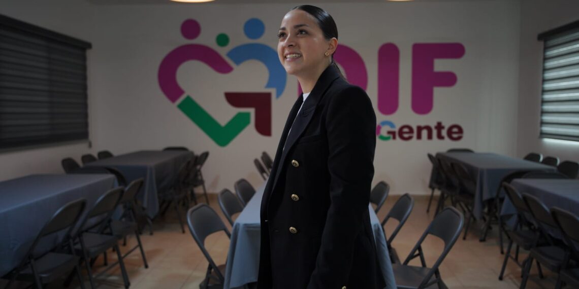 Inauguran cocina y comedor de primera para adultos mayores en García