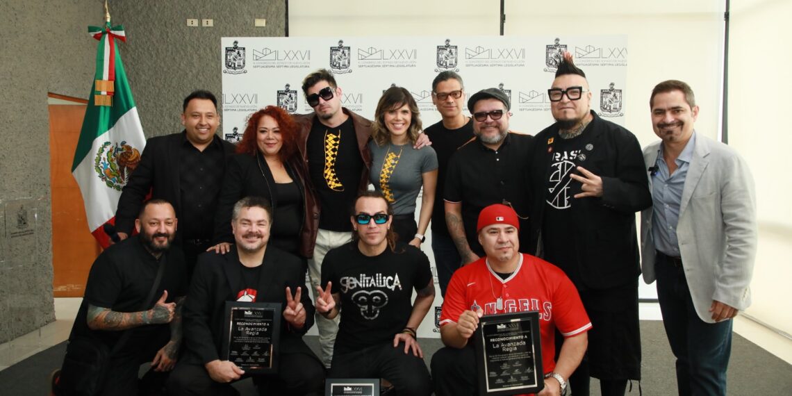 Congreso del Estado rinde homenaje a bandas de rock regias