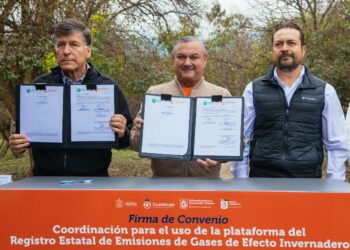 Guadalupe firma convenio ecológico con el Estado para reducir emisiones