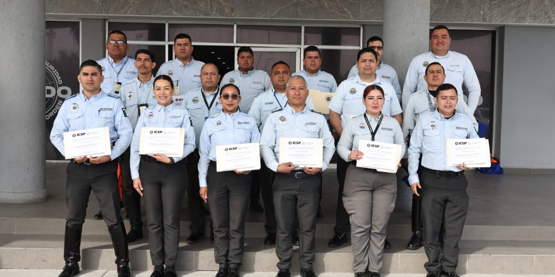 Agentes viales concluyen capacitación sobre hechos de tránsito terrestre