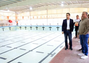 Rehabilitan albercas municipales de Guadalupe