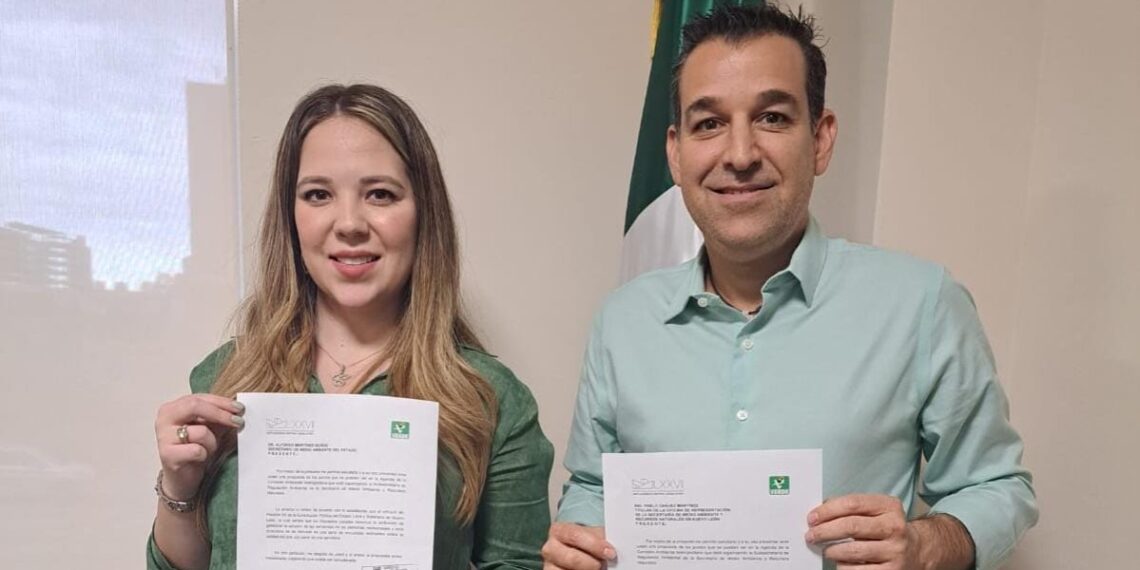 Entrega PVEM propuesta de agenda para la Comisión Ambiental Metropolitana