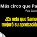 Samuel mejoró su aprobación, eso dice ¿Cómo Vamos Nuevo León?