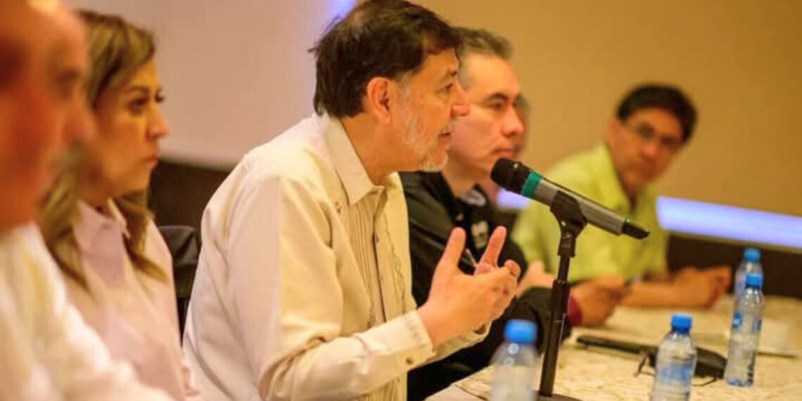 Fernández Noroña agradece a Samuel por su mal trabajo