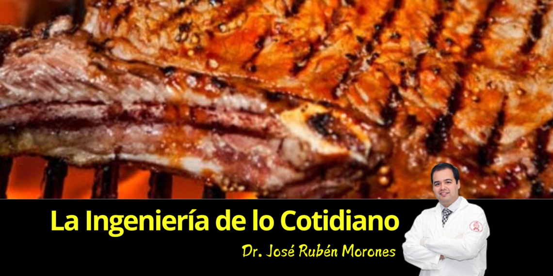 La química y la ingeniería detrás de la carne asada y la cocina regia