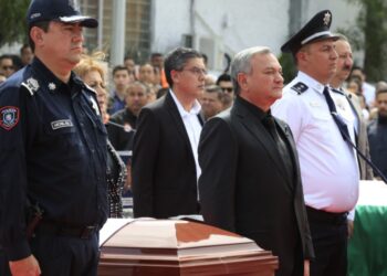 Rinde Gobierno de Guadalupe homenaje a policías caídos