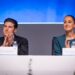 Claudia Sheinbaum y Samuel García asisten a toma de protesta de CAINTRA