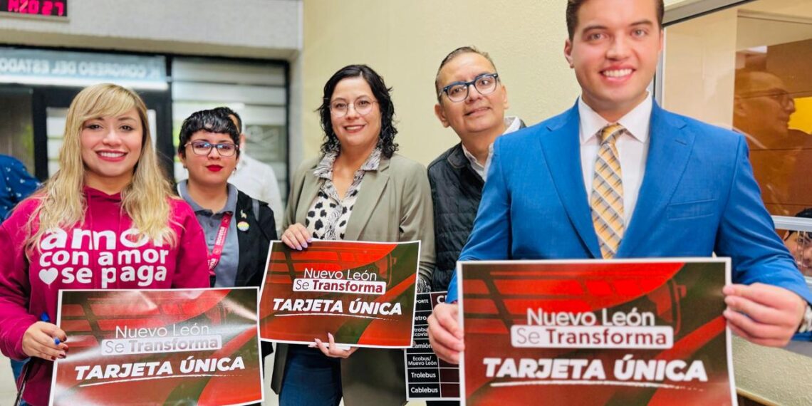 MORENA propone tarjeta única para transporte público en NL