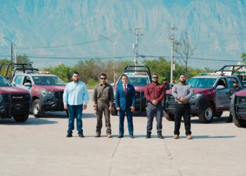 Manuel Guerra refuerza seguridad en García con 10 nuevas patrullas