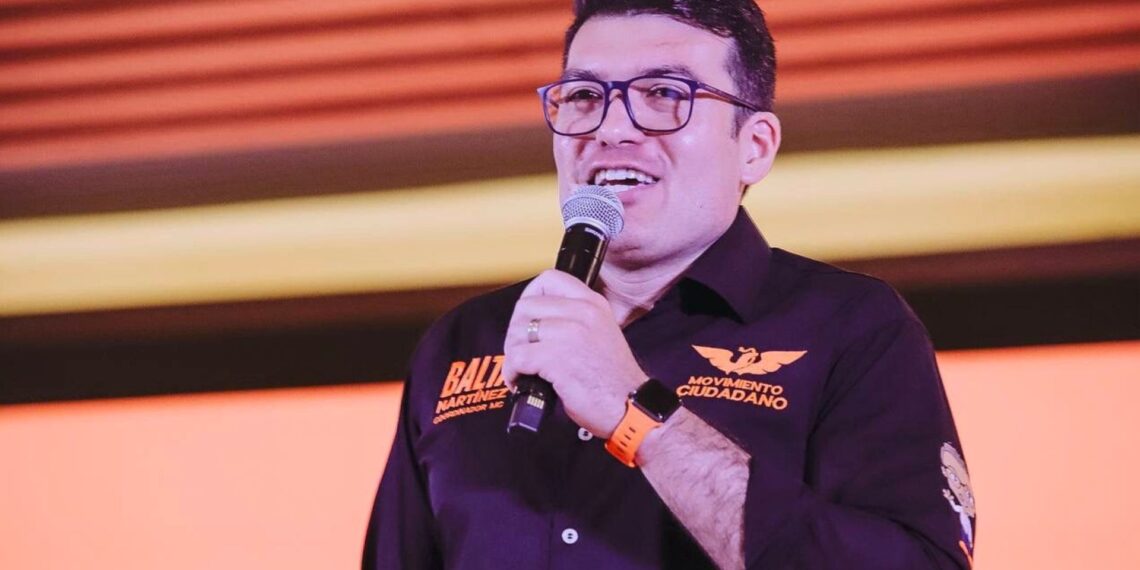 Baltazar Martínez es nuevo dirigente de MC en Nuevo León