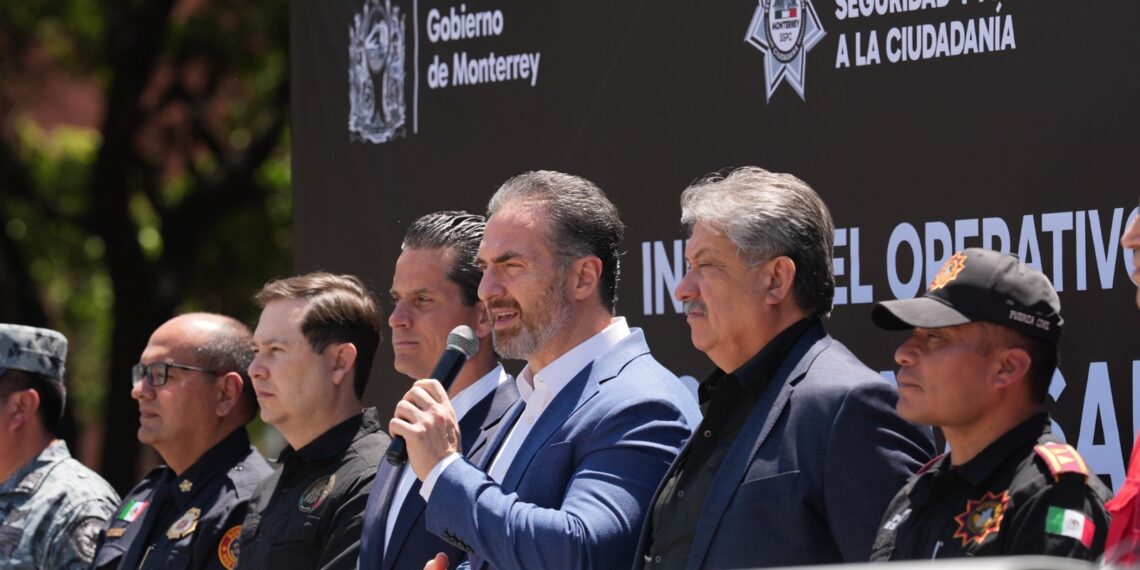 Monterrey despliega operativo de seguridad “Semana Santa 2025“