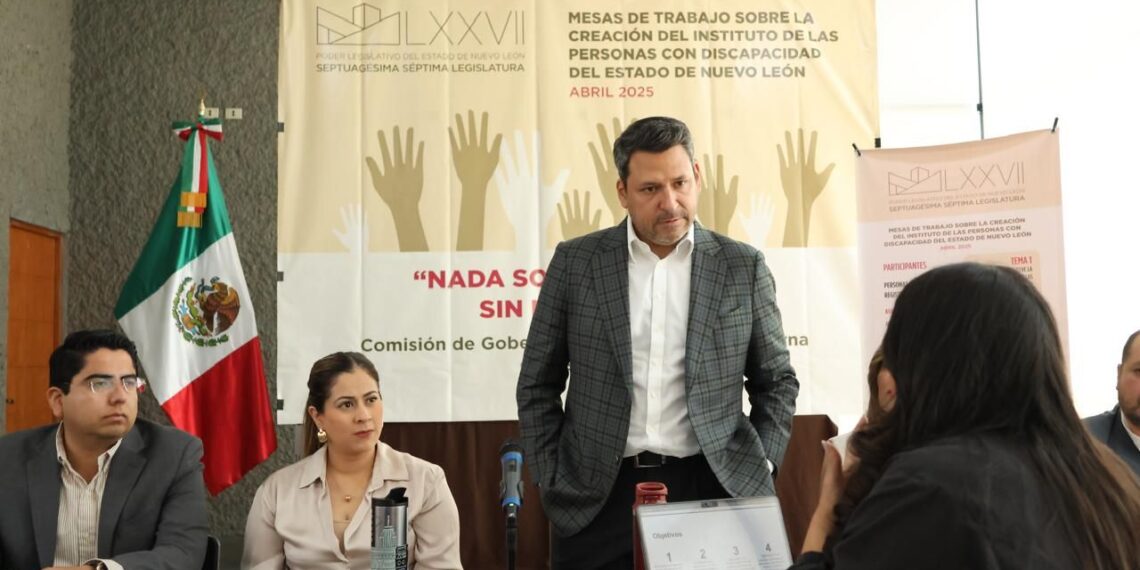 Tomás Montoya destaca trabajo para crear Instituto de Discapacidad