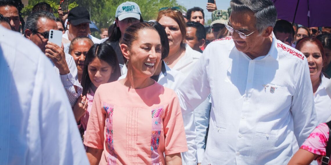 Claudia Sheinbaum anuncia apoyos en Reynosa para afectados por lluvias