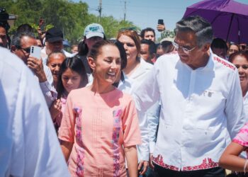 Claudia Sheinbaum anuncia apoyos en Reynosa para afectados por lluvias
