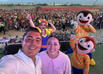 Día del Niño en García rompe récord con 14 mil asistentes