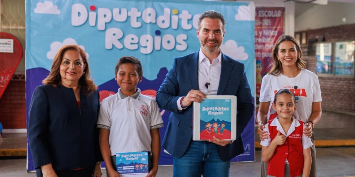 Lorena de la Garza impulsa las voces de la niñez con el programa “Diputaditos Regios“